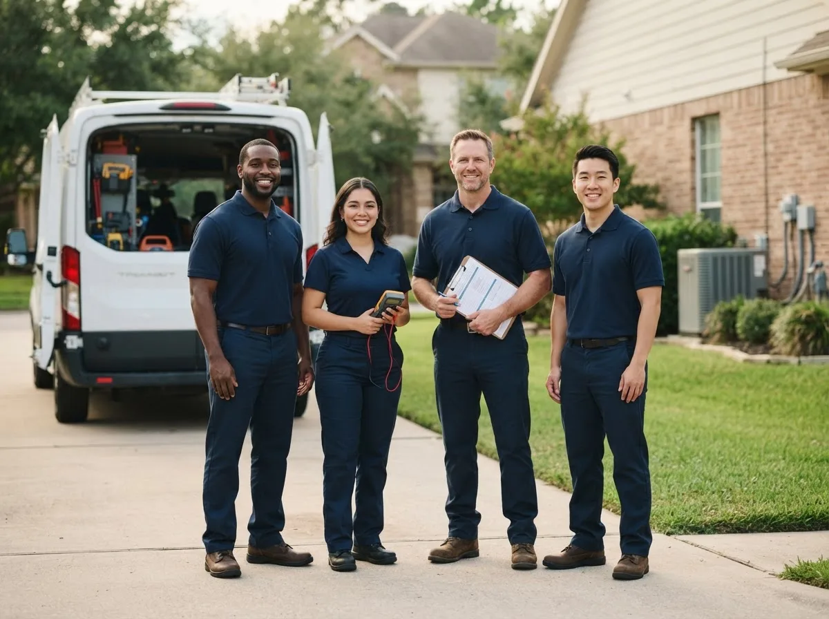 Certified HVAC technician near Fresno, TX